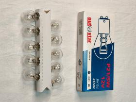 Autafastar BA15D  P21/5W - BA15D  P21/5W 12V 21/5W CAJA 10 UNIDADES